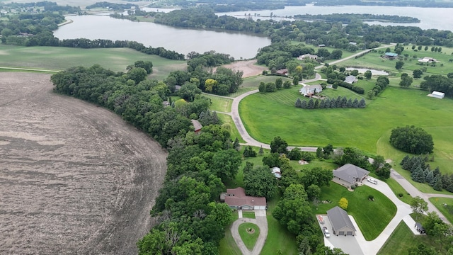 6480 Long Lake Rd, Willmar, MN 56201 - aerial view of a nearby body of water and a tree filled landscape