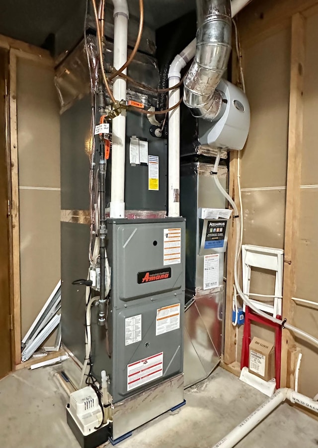view of utility room