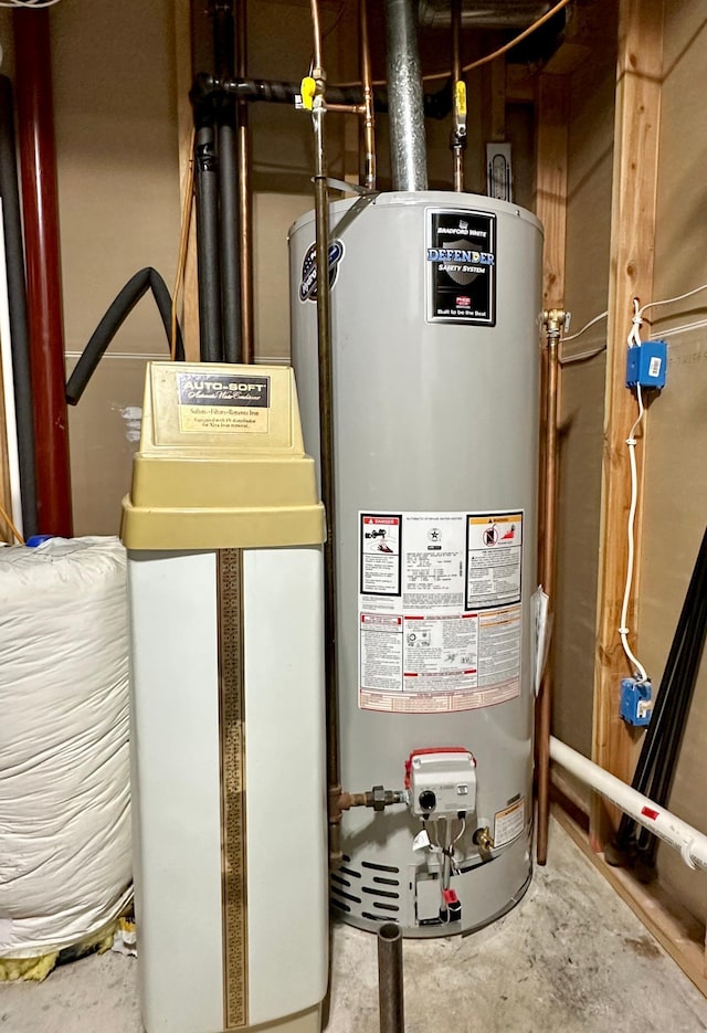 utilities with gas water heater