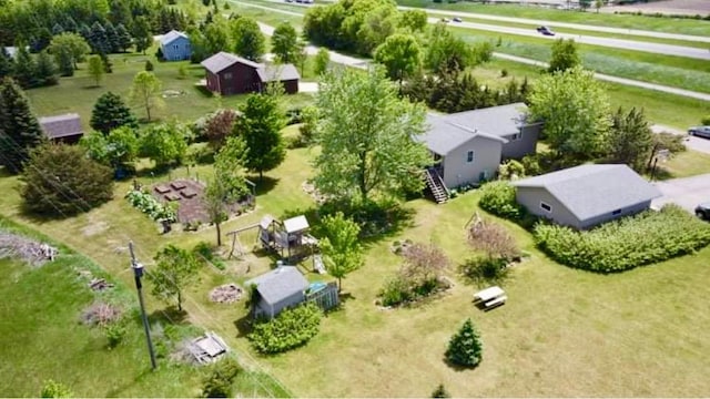 drone / aerial view