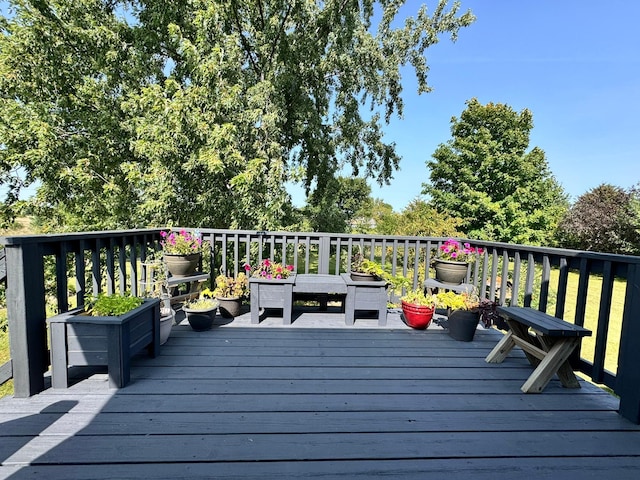 view of deck