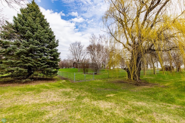 301 3rd Ave S, Borup, MN 56519 - view of yard with fence