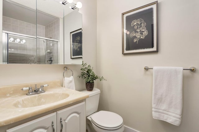 5853 Deer Trail Cir, Woodbury, MN 55129 - full bathroom with vanity and tiled shower