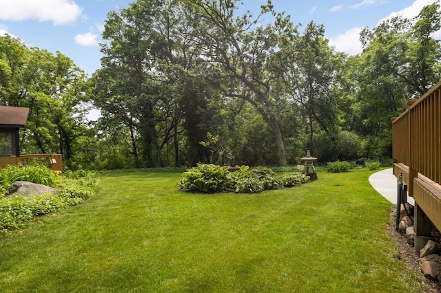 5853 Deer Trail Cir, Woodbury, MN 55129 - view of grassy yard