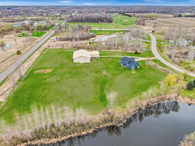22184 Iman St NW, Nowthen, MN 55330 - drone / aerial view of a nearby body of water