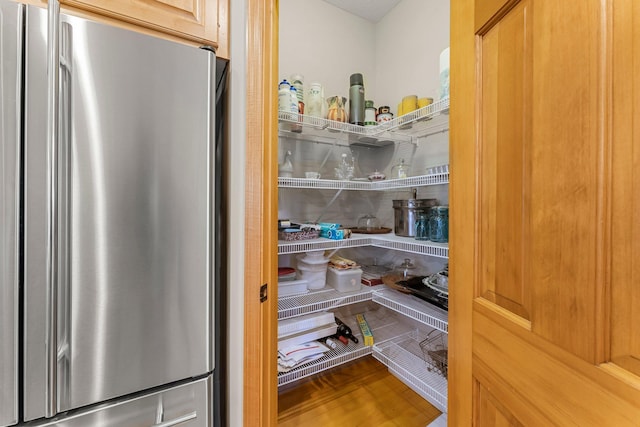 view of pantry