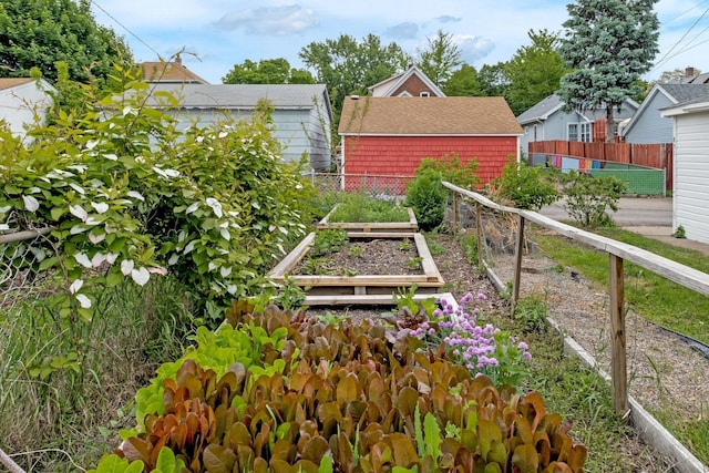 851 Watson Ave, Saint Paul, MN 55102 - view of yard featuring a vegetable garden