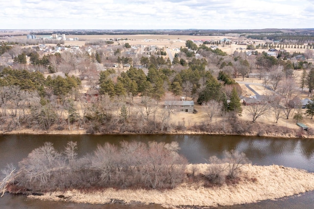 17639 Gayle Dr, Little Falls, MN 56345 - aerial view with a water view