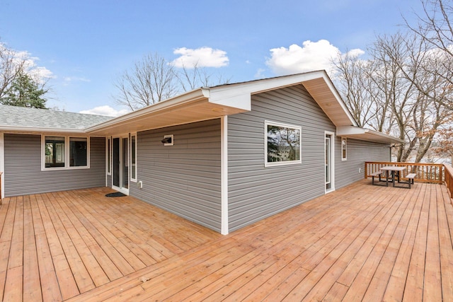 view of deck