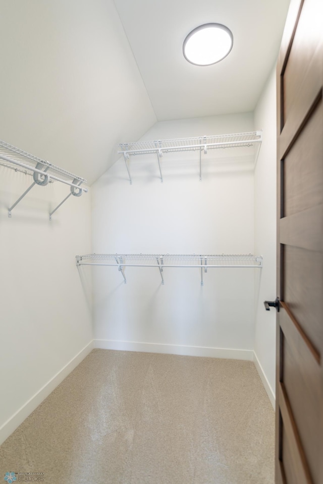 662 Rania Way W, West Fargo, ND 58078 - walk in closet with light colored carpet and lofted ceiling