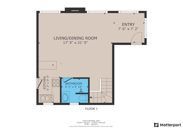 view of layout