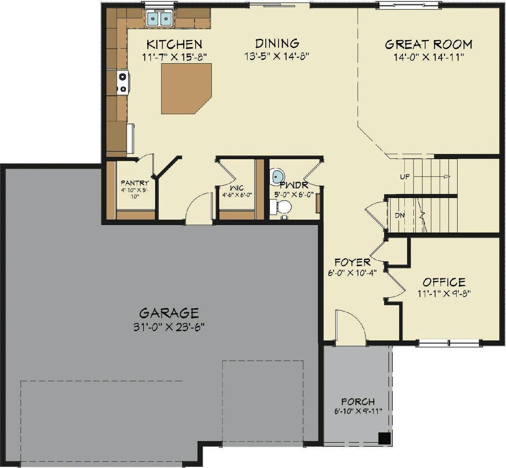 939 Prestwick Dr, Belle Plaine, MN 56011 - floor plan
