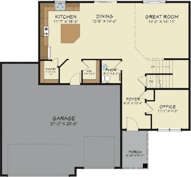 939 Prestwick Dr, Belle Plaine, MN 56011 - floor plan