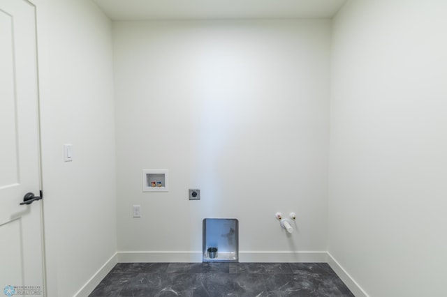 8030 59th St S, Horace, ND 58047 - washroom with gas dryer hookup, washer hookup, baseboards, and hookup for an electric dryer