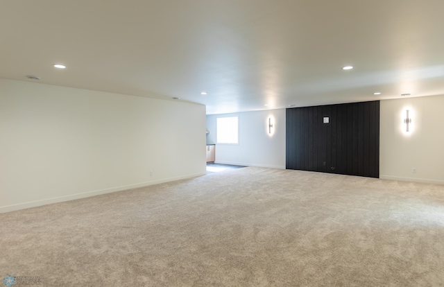 8030 59th St S, Horace, ND 58047 - carpeted empty room featuring recessed lighting and baseboards