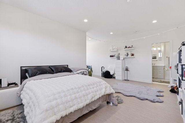 208 Byrondale Ave, Wayzata, MN 55391 - bedroom featuring recessed lighting and ensuite bathroom