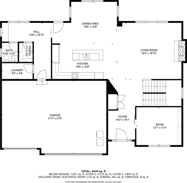 5204 Porchlight, Woodbury, MN 55129 - floor plan