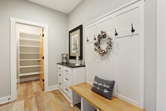 16999 Dakota St NW, Andover, MN 55304 - mudroom featuring light wood-style floors and baseboards