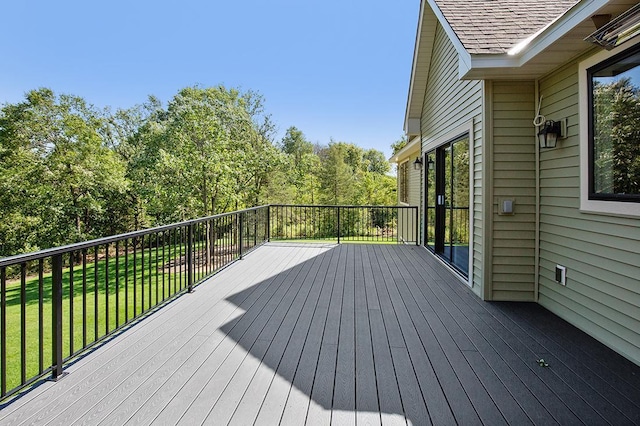 16999 Dakota St NW, Andover, MN 55304 - deck featuring a yard