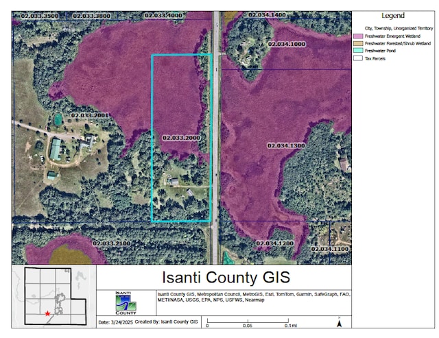 27928 Verdin St NW, Isanti, MN 55040 - map location