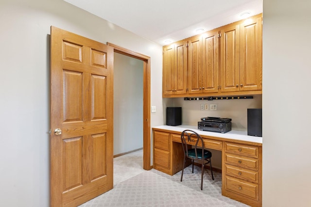 9904 95th Ave N, Maple Grove, MN 55369 - office featuring built in study area and light carpet