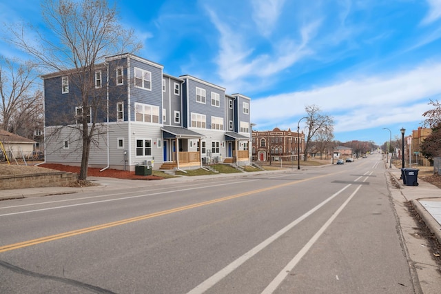 1903 Thomas Ave N, Minneapolis, MN 55411 - view of street with a residential view, curbs, sidewalks, and street lights