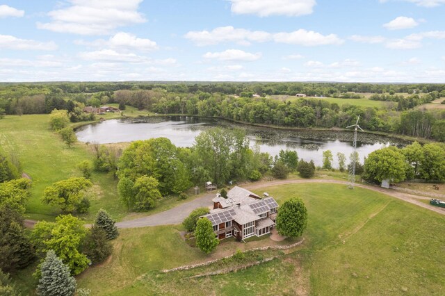 12697 177th St N, May Twp, MN 55047 - drone / aerial view of a large body of water and a forest