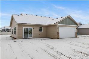 260 Spring St, Osceola, WI 54020 - view of snow covered rear of property