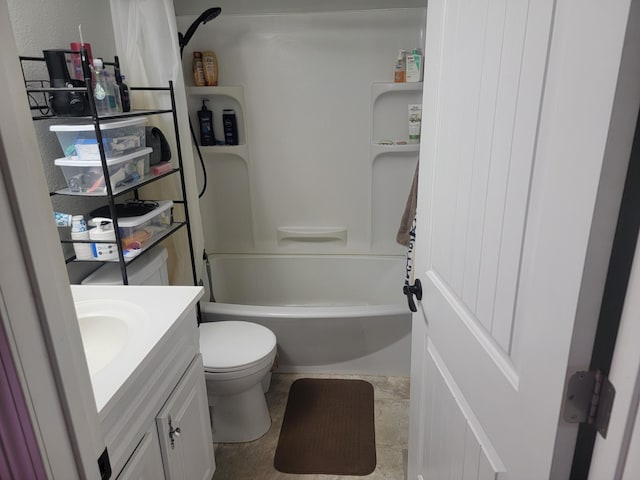 29829 400th Ave, Roseau, MN 56751 - full bath featuring vanity, toilet, and shower / bathtub combination