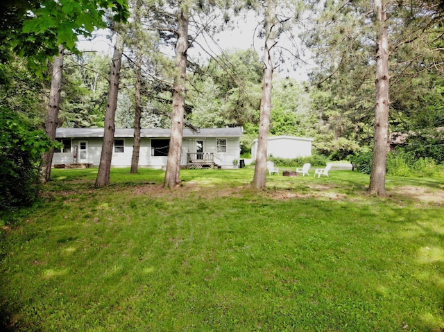 201 27 1/4 26 7/8 Avenue A, Cumberland, WI 54829 - view of green lawn