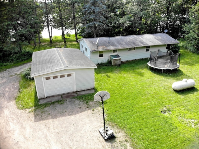 201 27 1/4 26 7/8 Avenue A, Cumberland, WI 54829 - aerial view of property and surrounding area