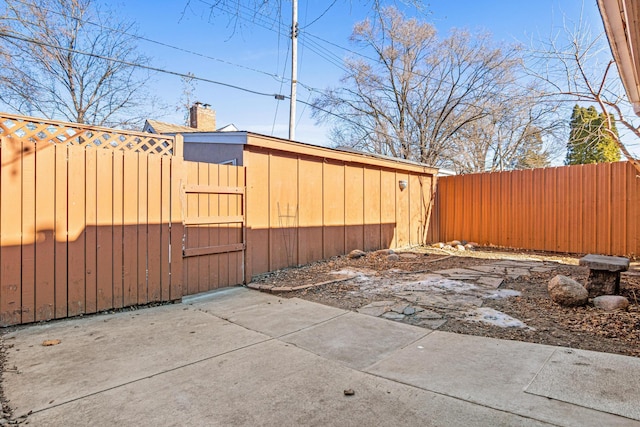 6524 Minnetonka Blvd, Saint Louis Park, MN 55426 - fenced backyard with a patio and an outdoor structure