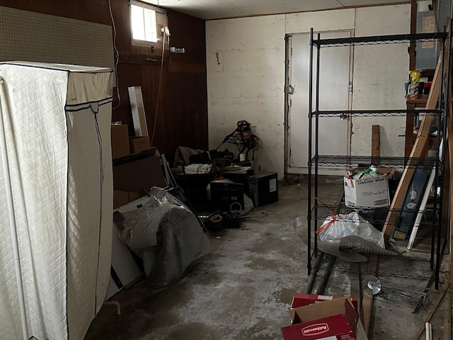 1213 Minnesota Ave, Detroit Lakes, MN 56501 - interior space with concrete flooring
