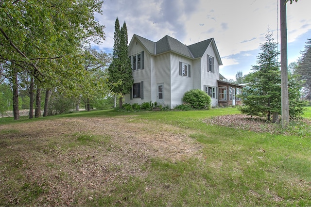 35449 Hastings St NE, Cambridge, MN 55008 - view of property exterior featuring a yard
