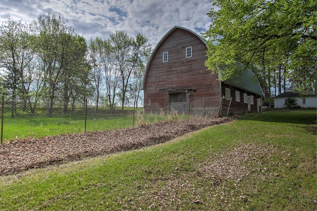 35449 Hastings St NE, Cambridge, MN 55008 - view of property exterior with a barn and an outdoor structure