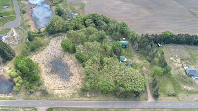 35449 Hastings St NE, Cambridge, MN 55008 - aerial view of property and surrounding area featuring a nearby body of water