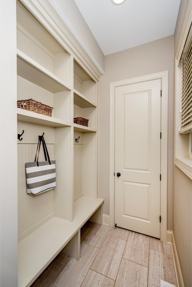 2728 Chowen Ave S, Minneapolis, MN 55416 - mudroom with baseboards and light wood-style flooring