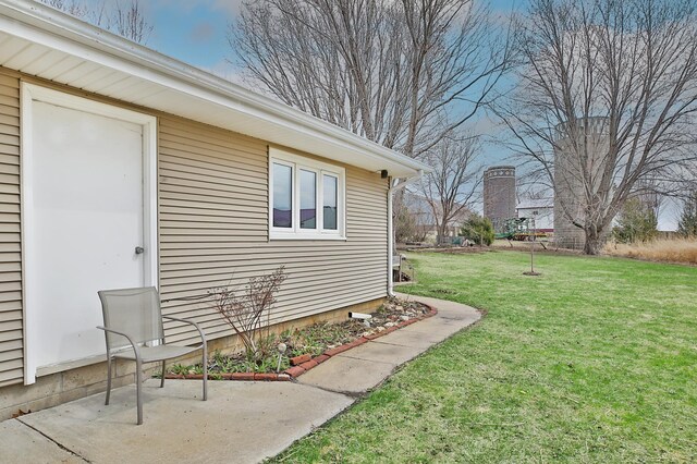 29058 132nd St, Waseca, MN 56093 - view of grassy yard with a patio