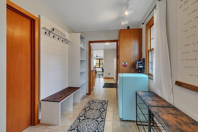 616 Lake Cowdry Rd NW, Alexandria, MN 56308 - mudroom featuring light tile patterned floors