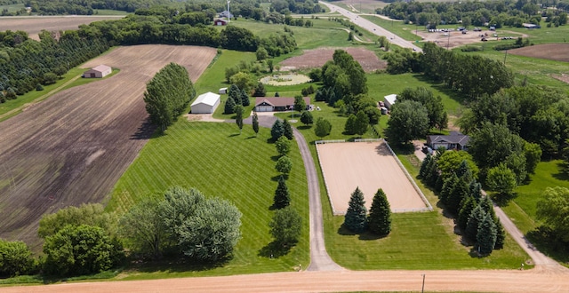 27901 Teale Ave, New Prague, MN 56071 - aerial view of sparsely populated area with farmland
