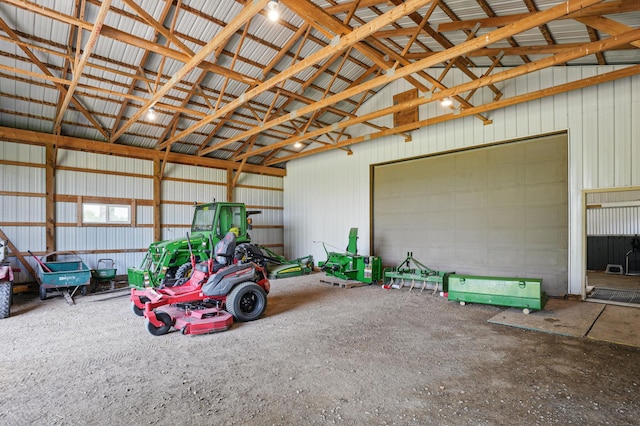 27901 Teale Ave, New Prague, MN 56071 - garage with metal wall