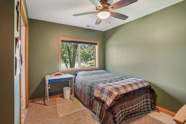 6875 148th Ln NW, Ramsey, MN 55303 - carpeted bedroom with baseboards and ceiling fan