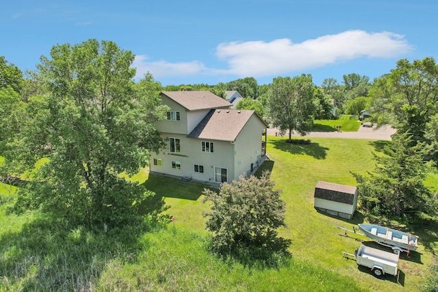 6875 148th Ln NW, Ramsey, MN 55303 - aerial view of property and surrounding area featuring a tree filled landscape