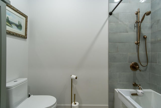 38525 Northstar Dr, Cushing, MN 56443 - bathroom with toilet and walk in shower