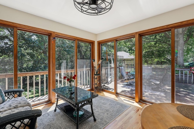 17180 Jordan Ct, Lakeville, MN 55044 - sunroom / solarium with wood finished floors