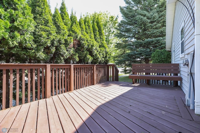 929 16th St N, Moorhead, MN 56560 - view of wooden deck