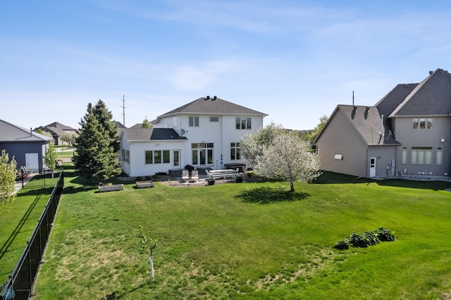 rear view of property with a patio area