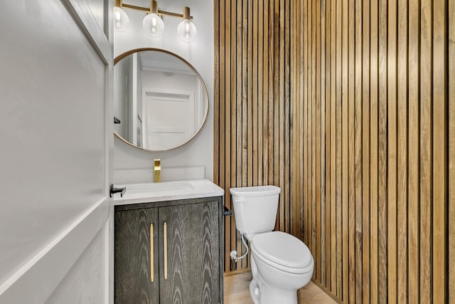 11694 Indian Beach Rd, Spicer, MN 56288 - half bath with vanity and toilet