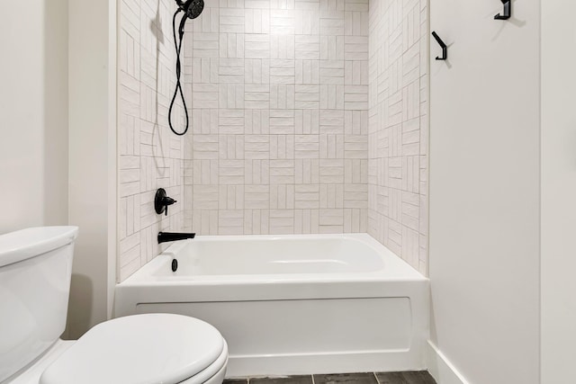 11694 Indian Beach Rd, Spicer, MN 56288 - bathroom with toilet and shower / bath combination