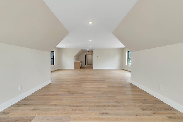 11694 Indian Beach Rd, Spicer, MN 56288 - additional living space with recessed lighting and light wood-style flooring